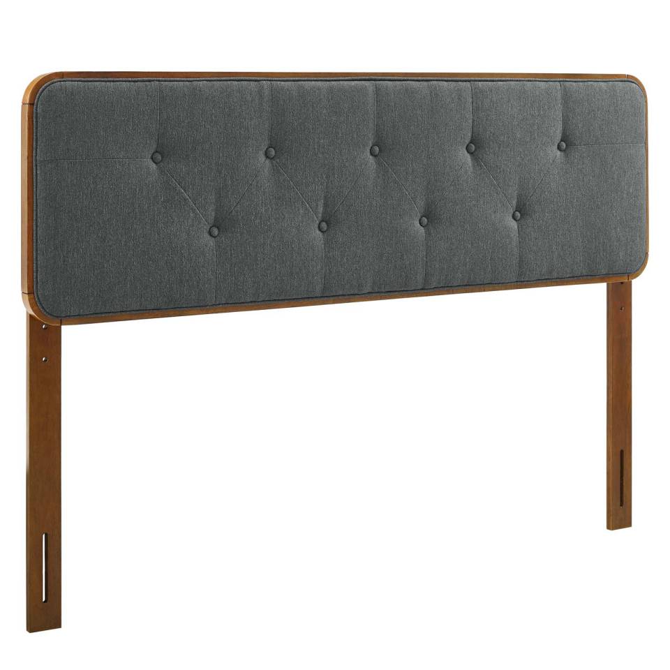 Modway Collins Tufted Queen Fabric and Wood Headboard | Headboards | 
