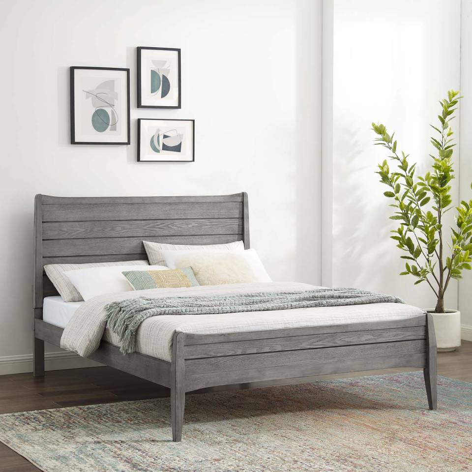 Modway Georgia Full Wood Platform Bed | Beds
