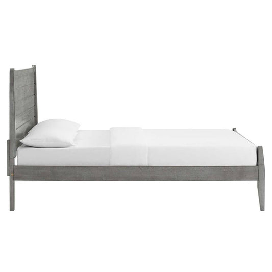 Modway Georgia Queen Wood Platform Bed | Beds