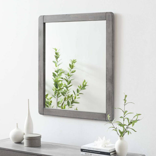 Modway Georgia Wood Mirror | Mirrors