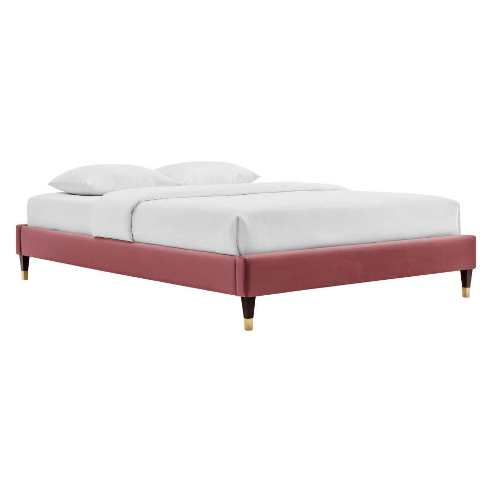 Modway Harlow Full Performance Velvet Platform Bed Frame |  | 