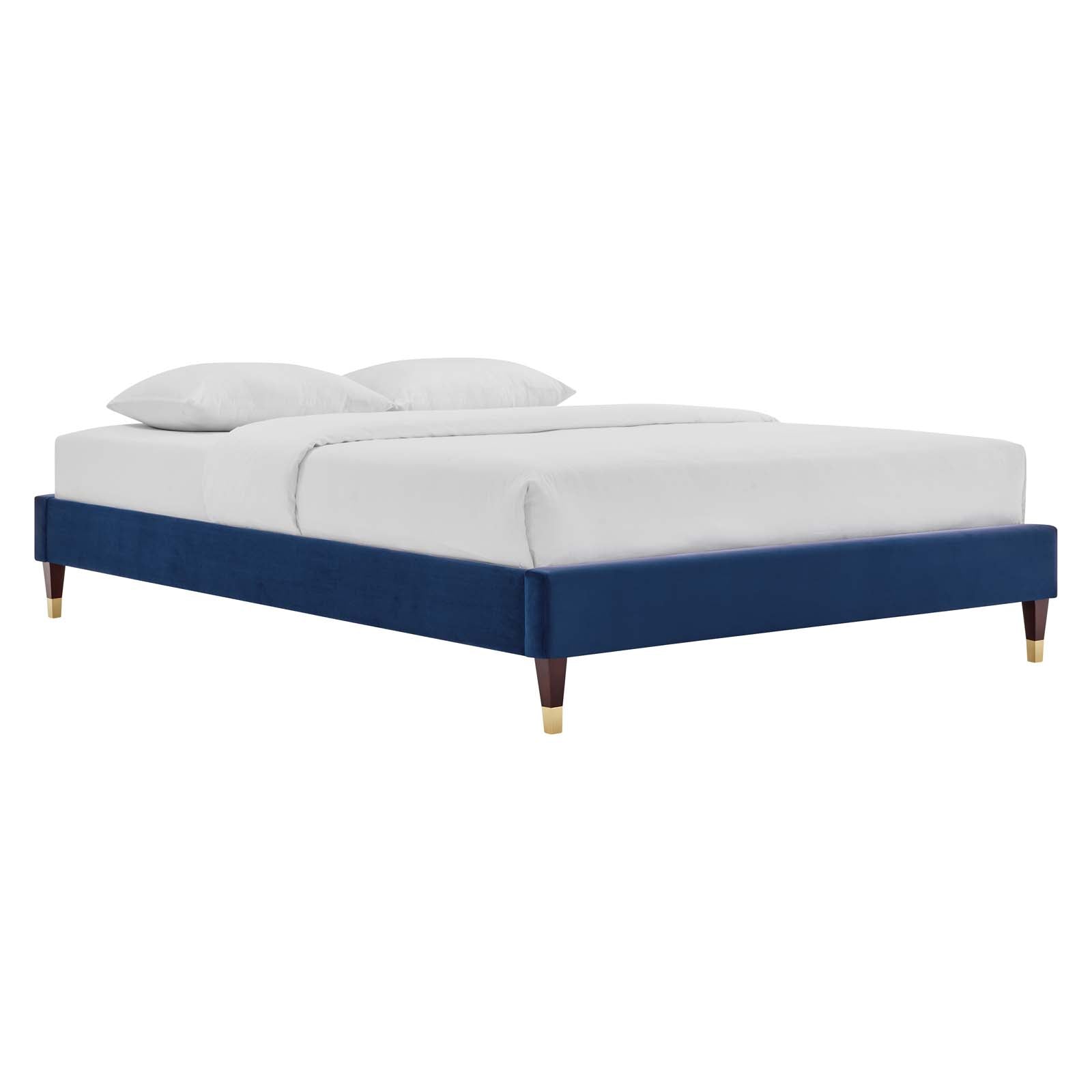 Modway Harlow King Performance Velvet Platform Bed Frame |  | 