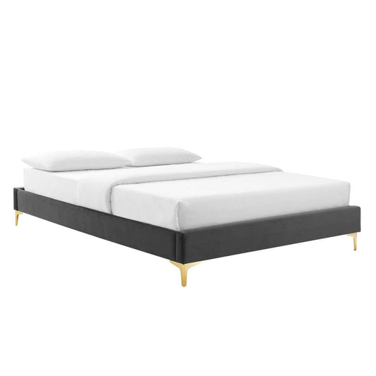 Modway Sutton Twin Performance Velvet Bed Frame | Beds | Modishstore