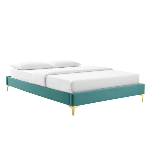 Modway Sutton Twin Performance Velvet Bed Frame | Beds | Modishstore-7