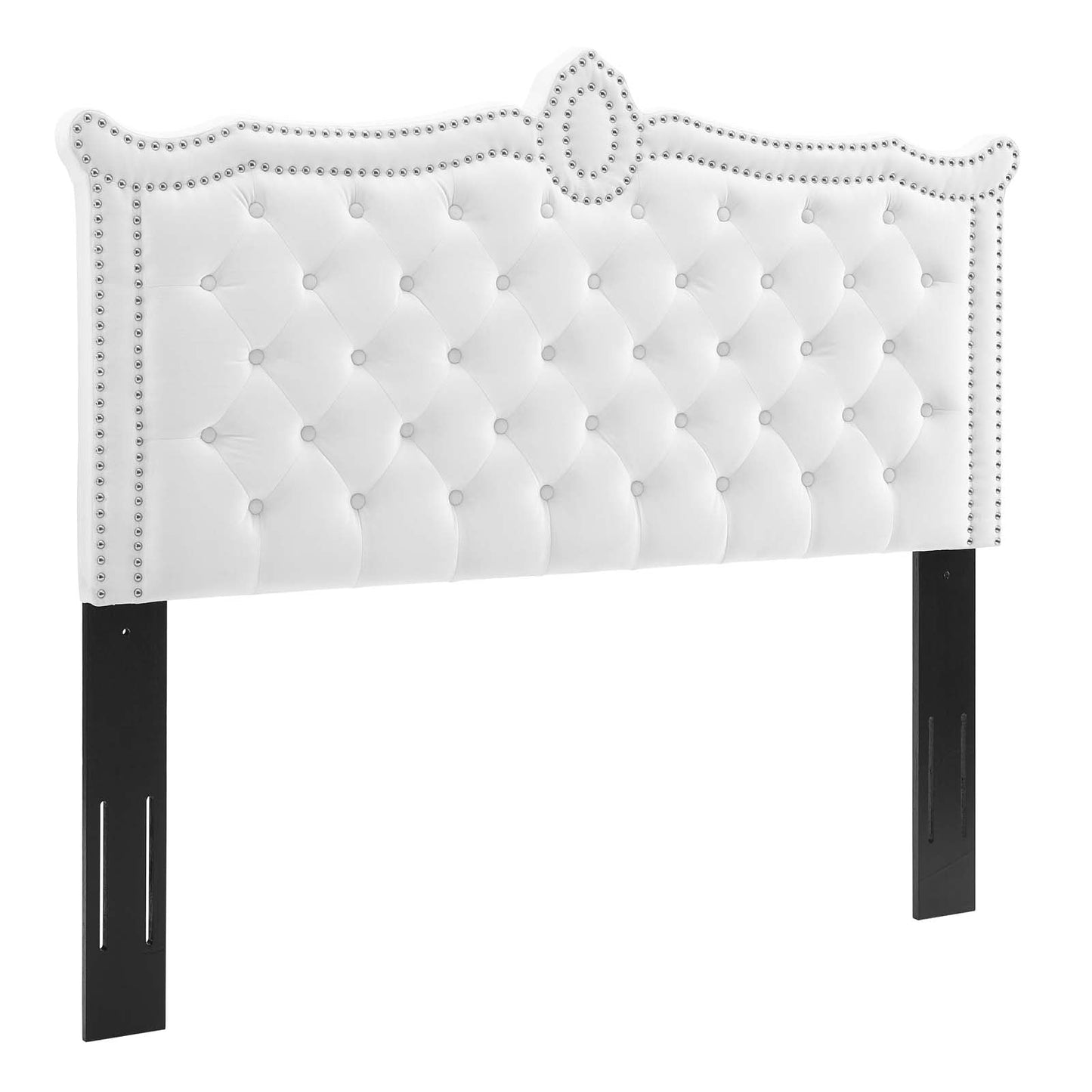 Louisa Tufted Performance Velvet Twin Headboard By Modway - MOD-6323-CHA | Headboards |  Modishstore - 8