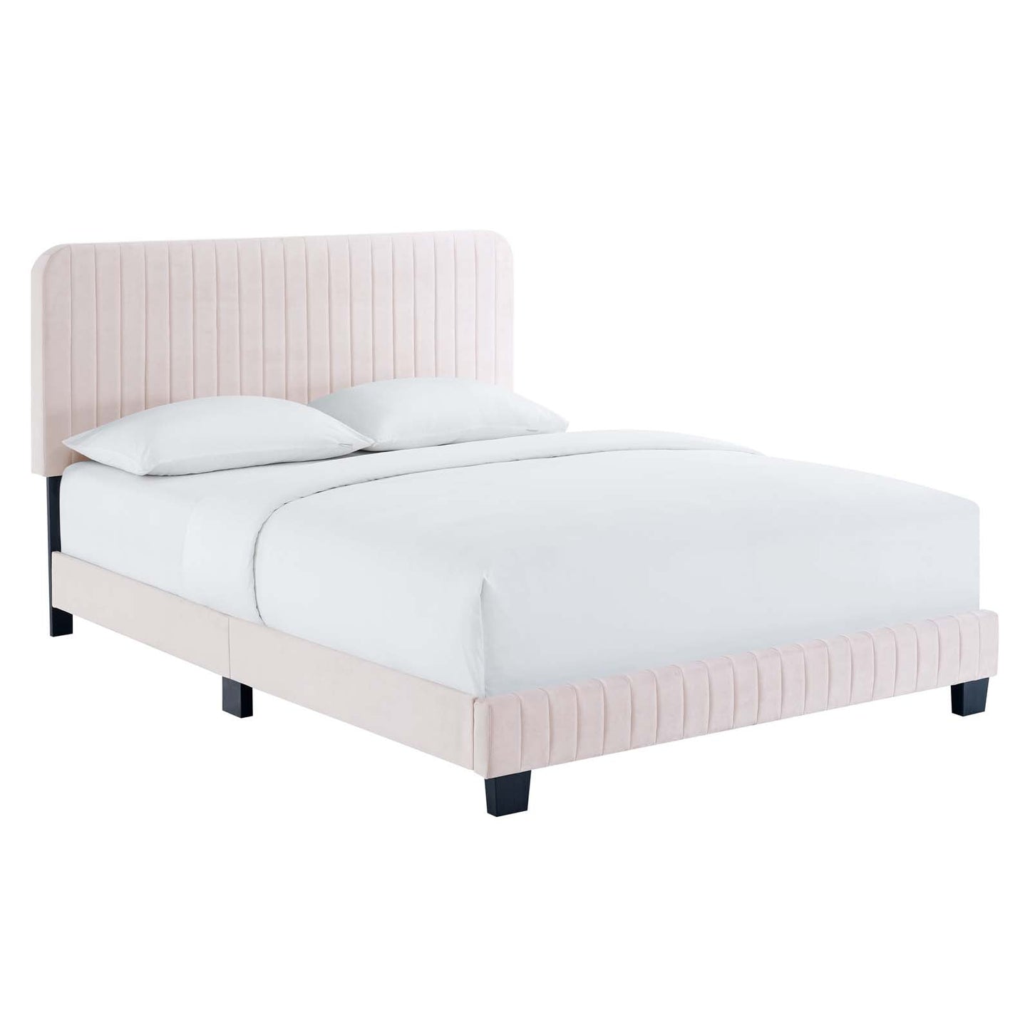 Modway Celine Channel Tufted Performance Velvet King Platform Bed | Beds | 