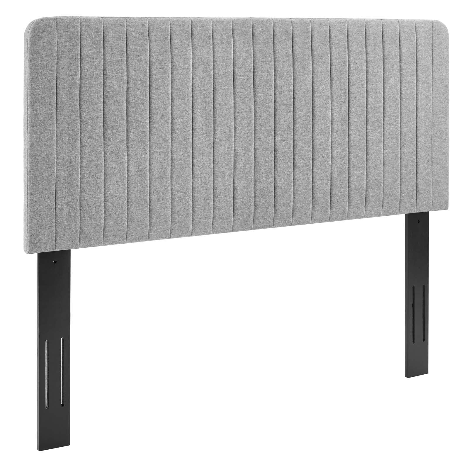 Modway Milenna Channel Tufted Upholstered Fabric King/California King Headboard | Headboards | Modishstore