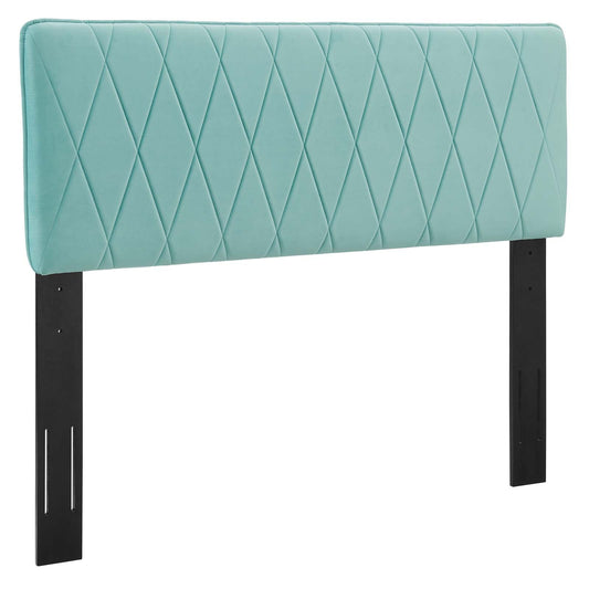 Modway Leila Performance Velvet Twin Headboard | Headboards | Modishstore-4