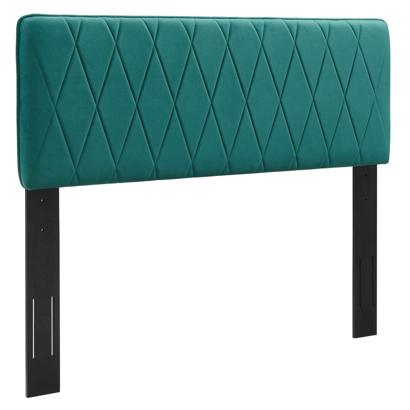 Modway Leila Performance Velvet Twin Headboard | Headboards | Modishstore-7