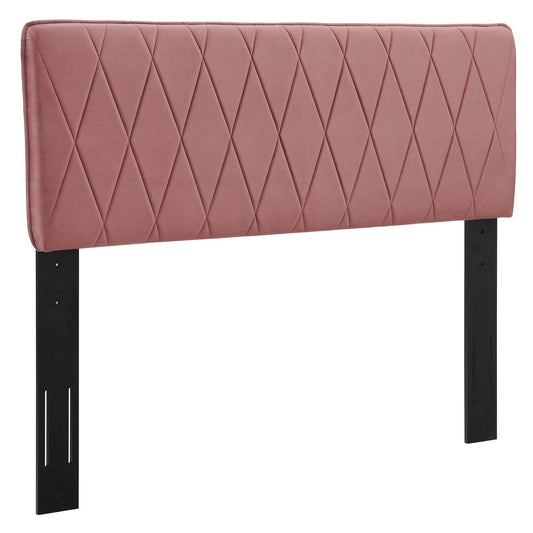 Modway Leila Performance Velvet Full/Queen Headboard | Headboards | Modishstore-2