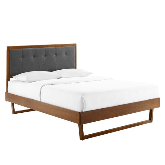 Modway Willow Queen Wood Platform Bed With Angular Frame | Beds | Modishstore-6