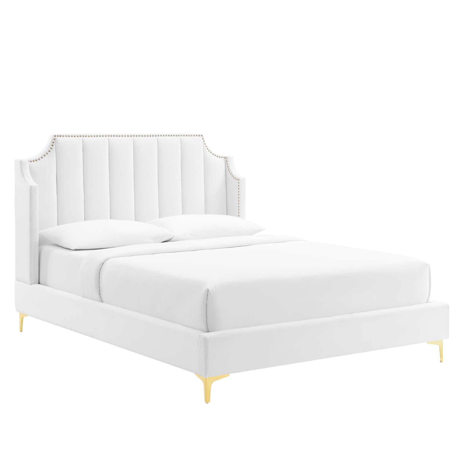 Modway Daniella Performance Velvet Queen Platform Bed |  | 