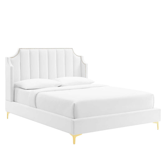 Modway Daniella Performance Velvet Queen Platform Bed |  | 