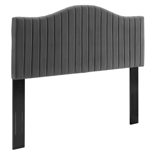 Brielle Channel Tufted Performance Velvet Twin Headboard By Modway | Headboards