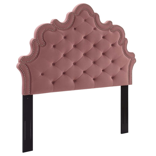 Arabella Button-Tufted Performance Velvet King/California King Headboard By Modway | Headboards