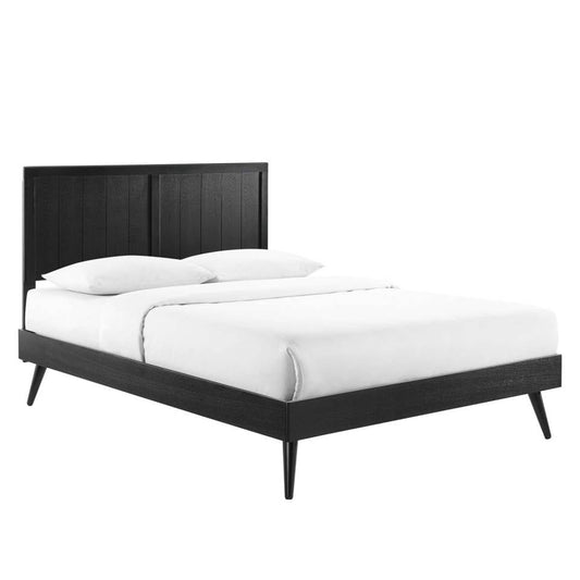 Modway Alana Full Wood Platform Bed With Splayed Legs | Beds
