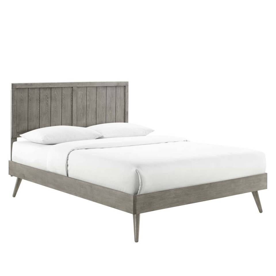 Modway Alana Twin Wood Platform Bed With Splayed Legs | Beds | 