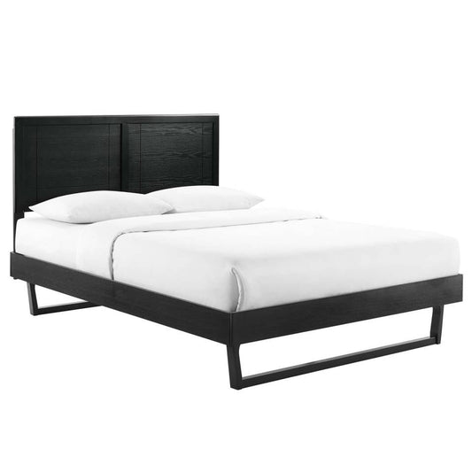 Modway Marlee Twin Wood Platform Bed With Angular Frame | Beds | Modishstore