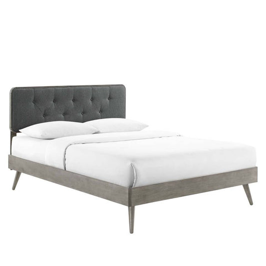 Modway Bridgette Full Wood Platform Bed With Splayed Legs | Beds | 