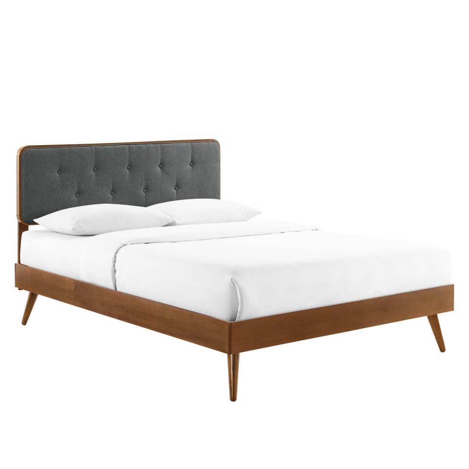 Modway Bridgette Twin Wood Platform Bed With Splayed Legs | Beds | 