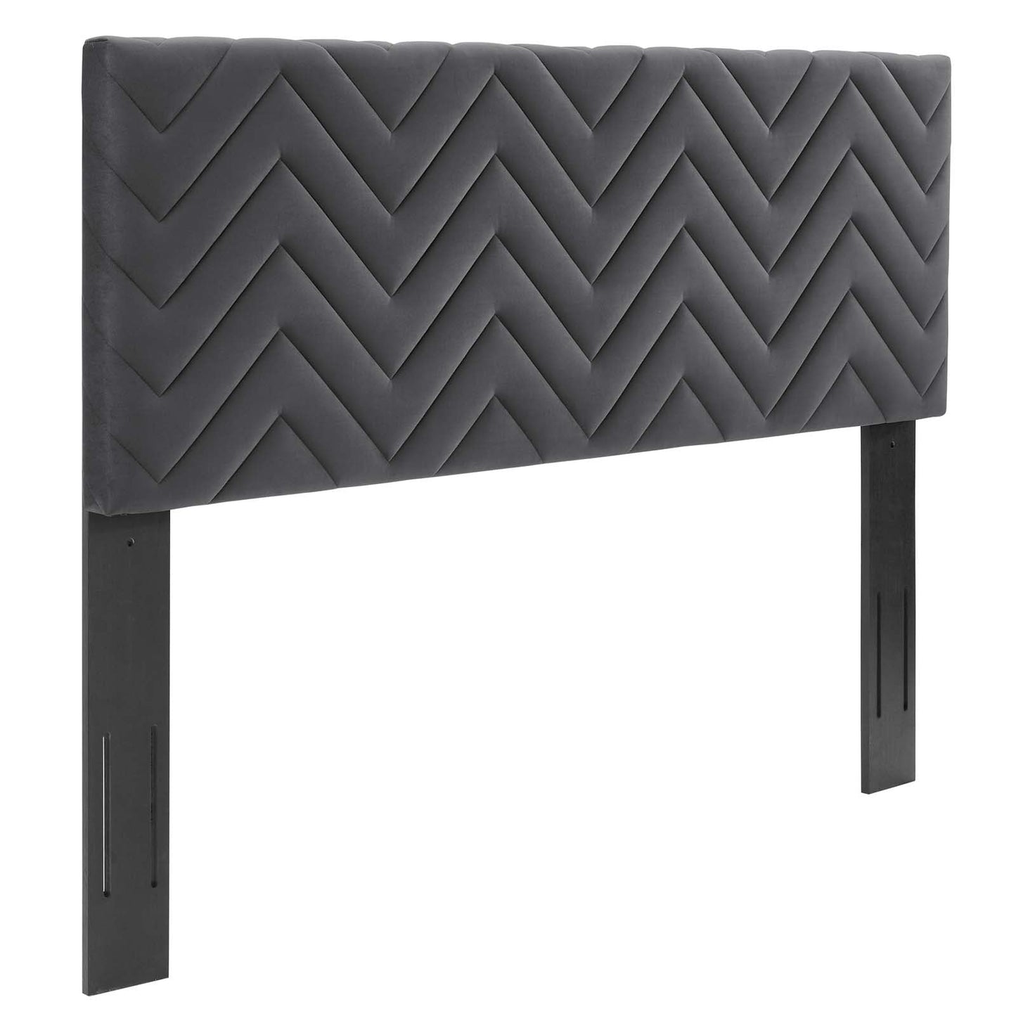 Mercy Chevron Tufted Performance Velvet Twin Headboard By Modway - MOD-6658 | Headboards