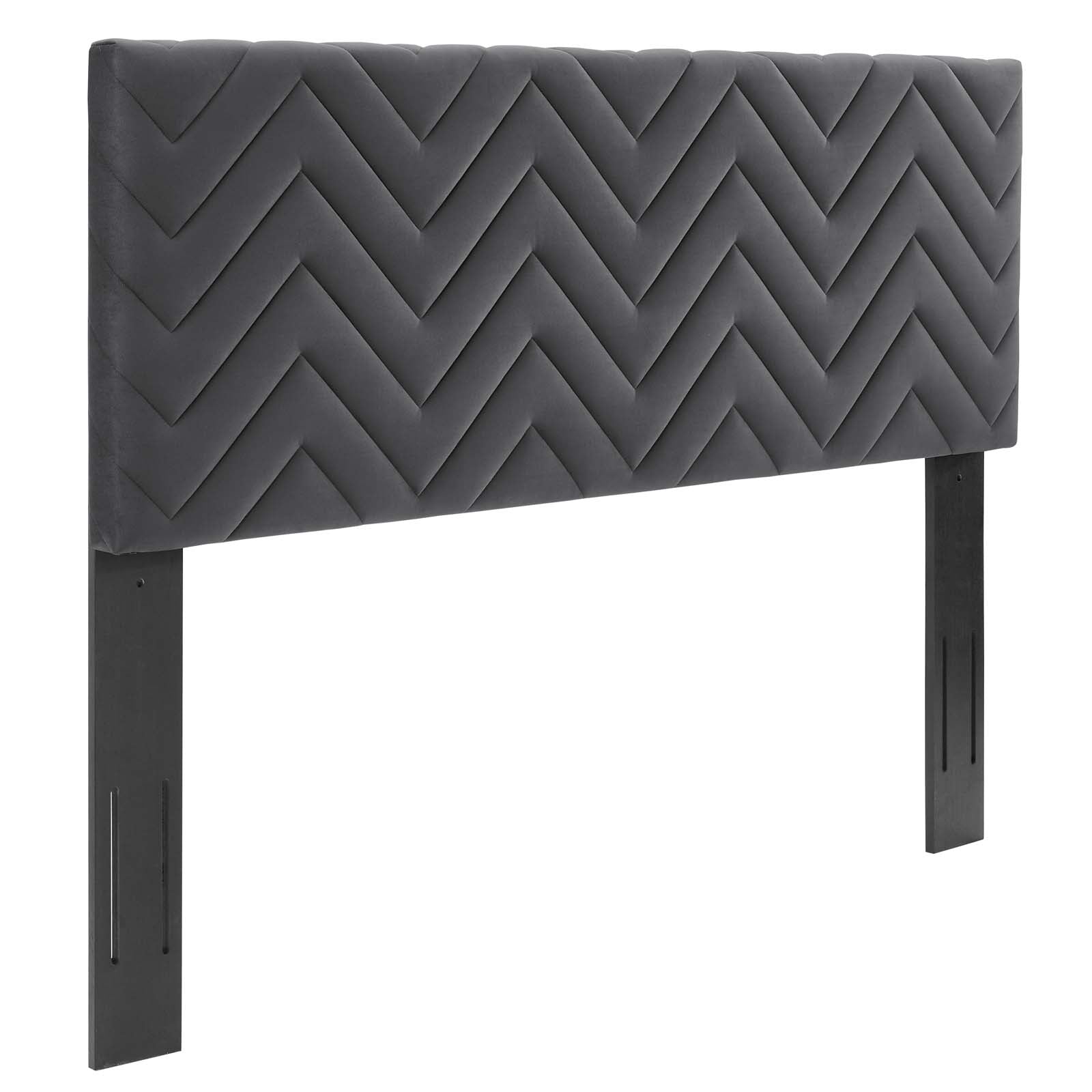 Mercy Chevron Tufted Performance Velvet Full/Queen Headboard By Modway - MOD-6659 | Headboards