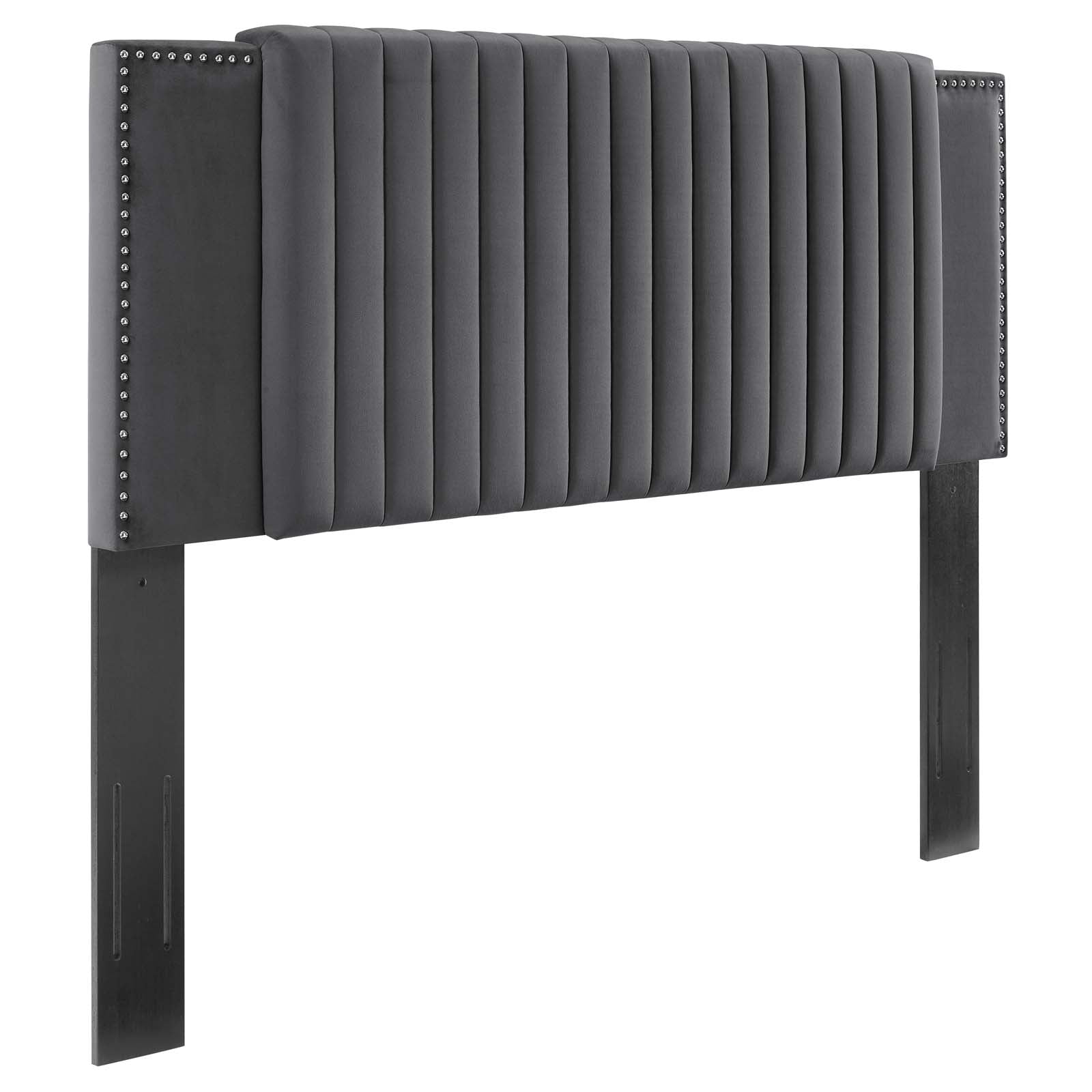 Felicity Channel Tufted Performance Velvet Twin Headboard By Modway - MOD-6661 | Headboards