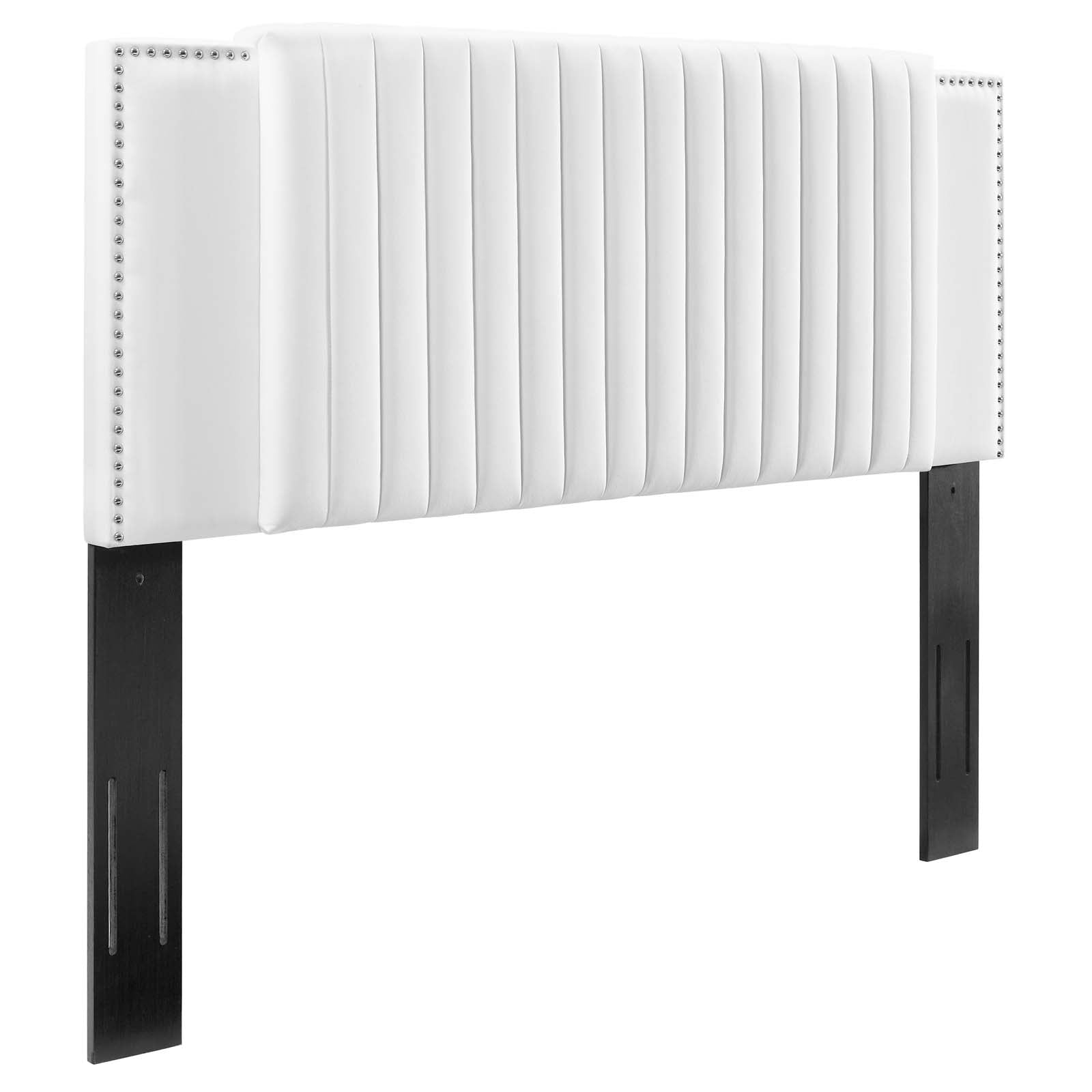 Felicity Channel Tufted Performance Velvet Twin Headboard By Modway - MOD-6661 | Headboards - 4