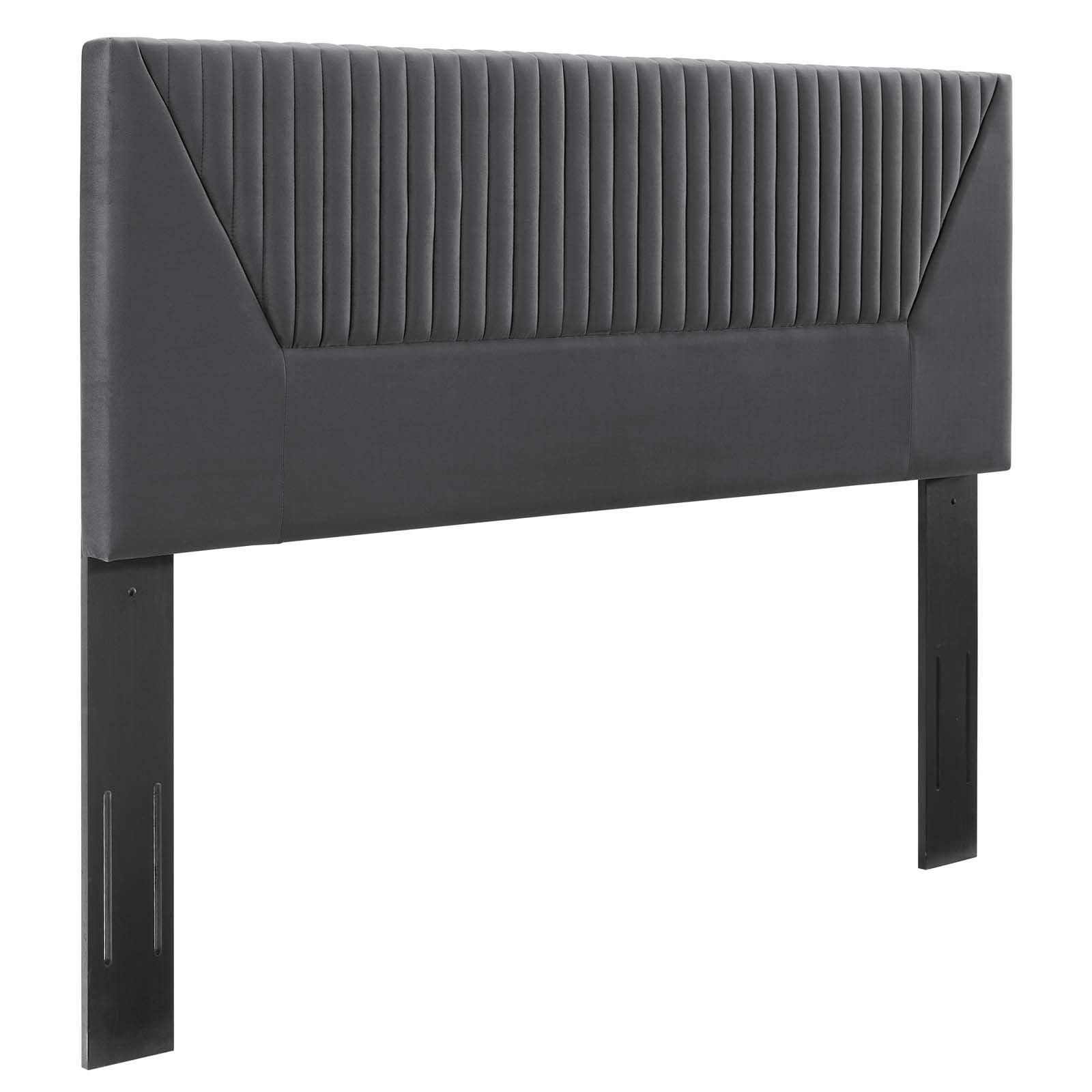 Patience Channel Tufted Performance Velvet King/California King Headboard By Modway - MOD-6669 | Headboards | Modishstore