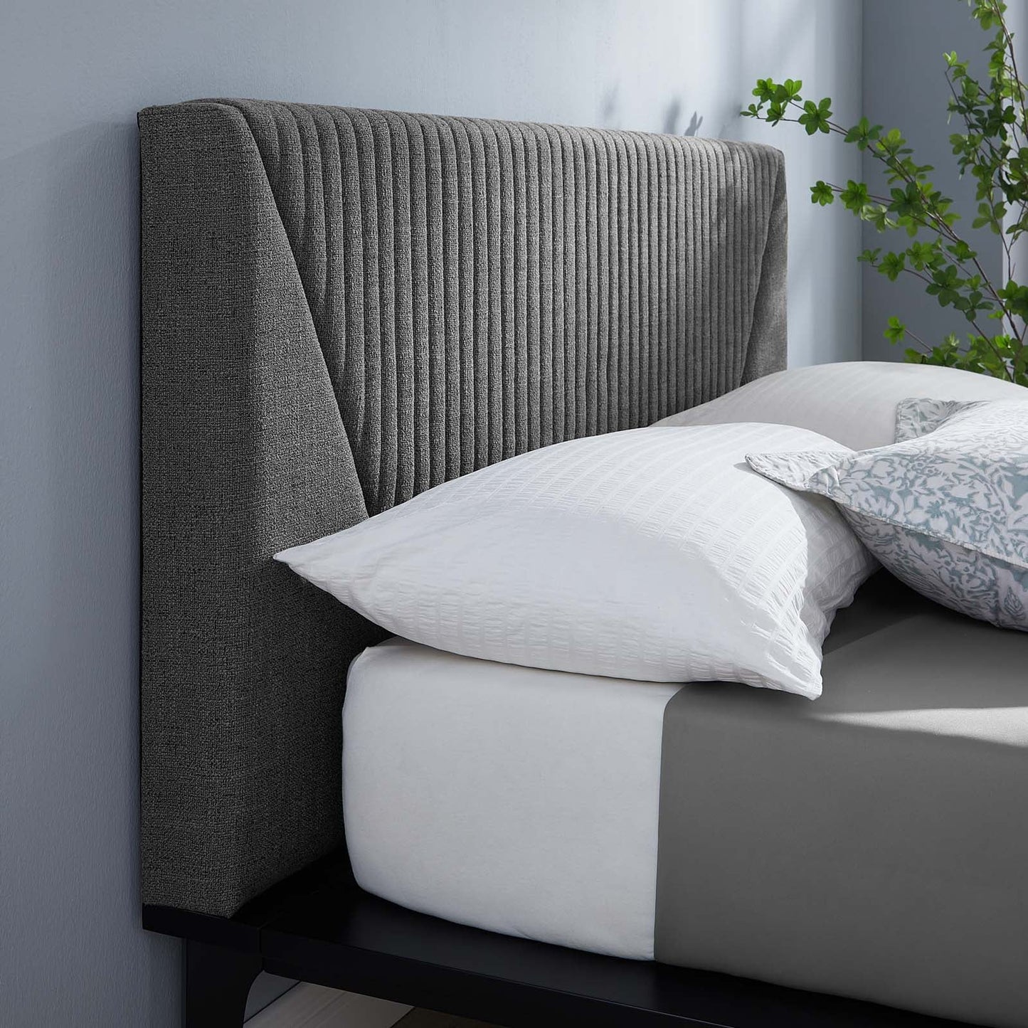 Dakota Upholstered Queen Platform Bed By Modway | Beds