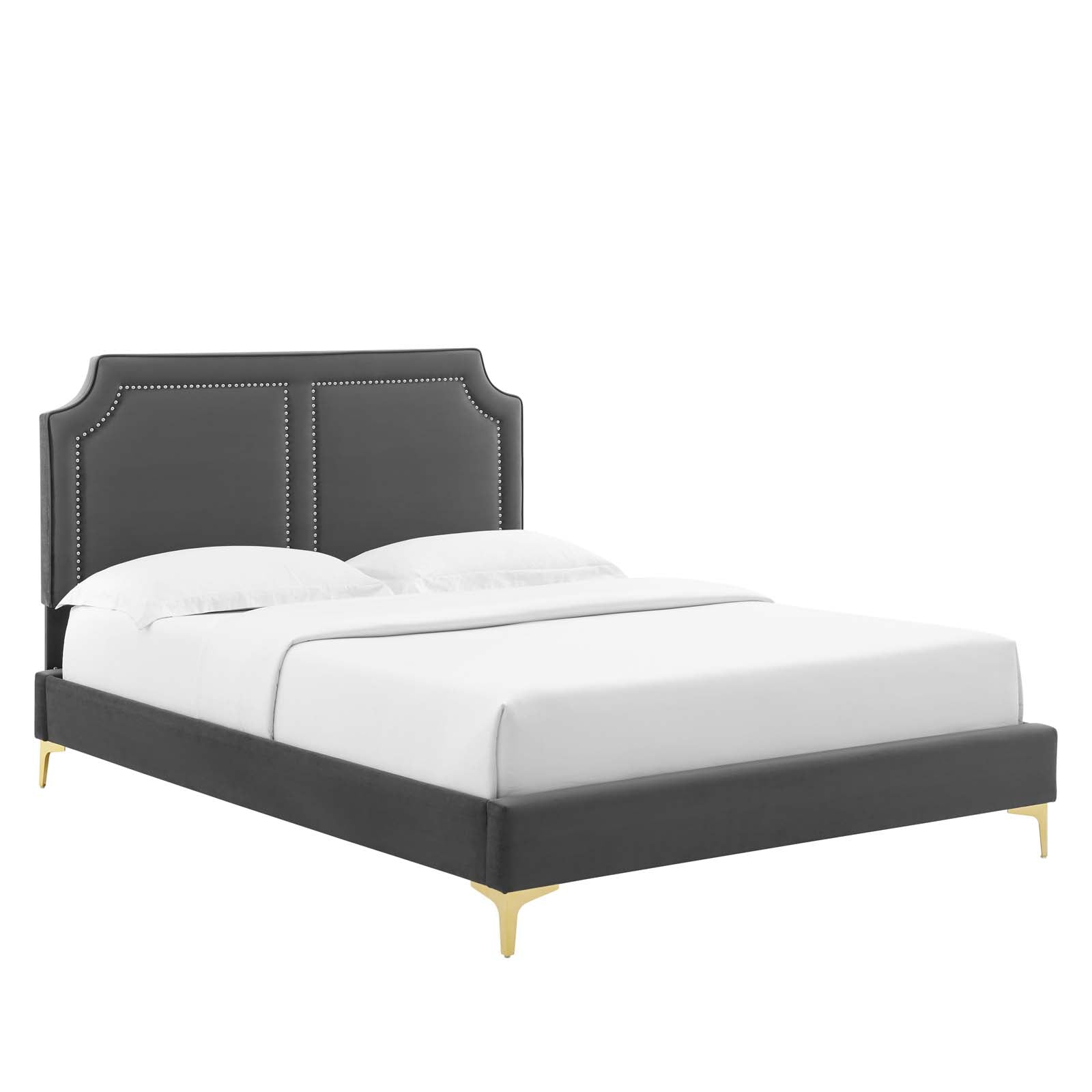 Novi Performance Velvet Twin Bed By Modway - MOD-6788 | Beds | Modishstore