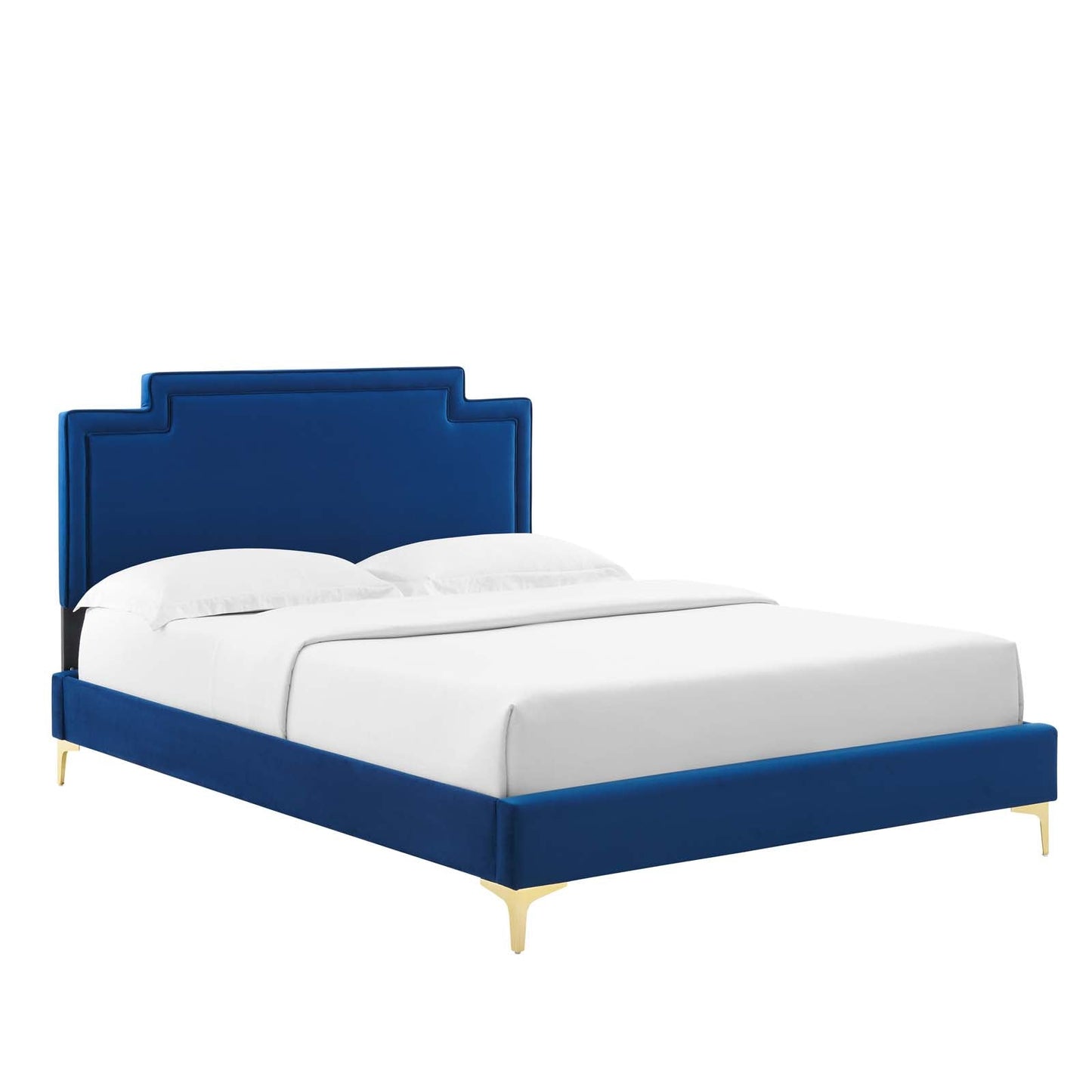 Liva Performance Velvet Twin Bed By Modway - MOD-6791 | Beds - 3