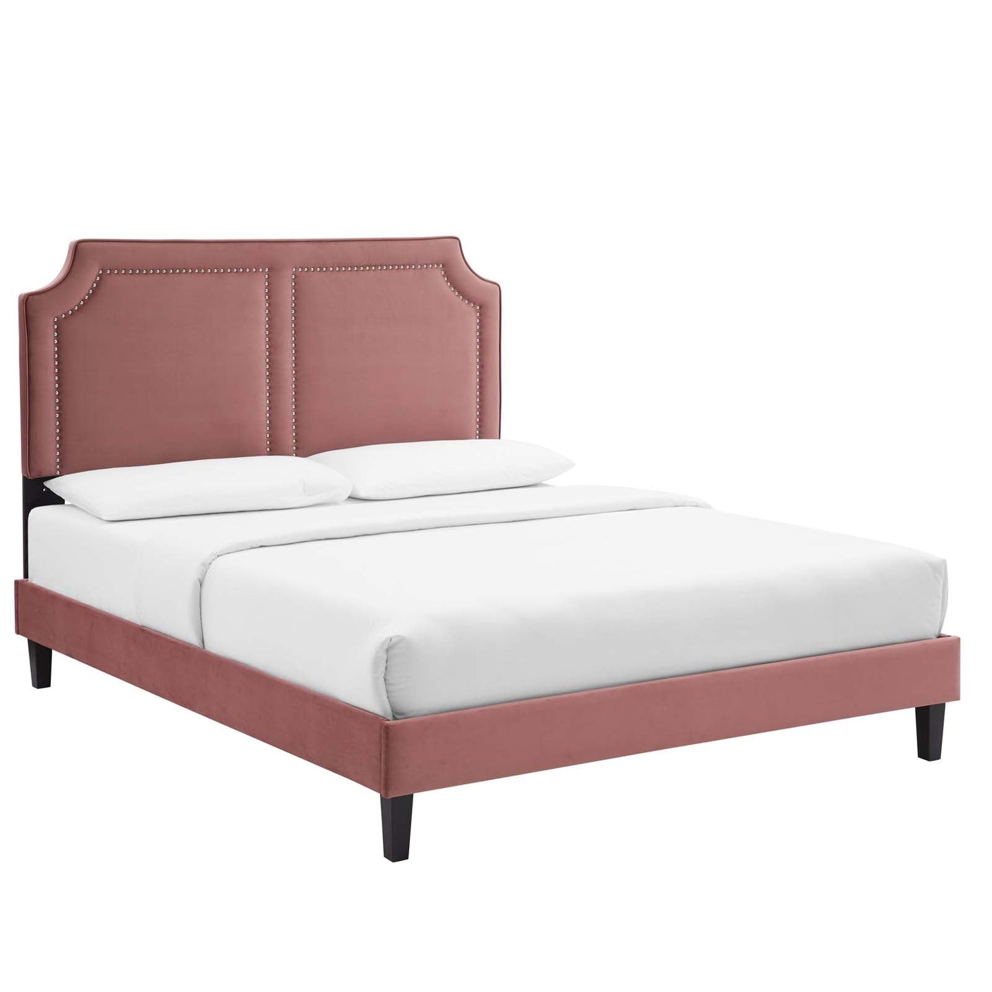 Novi Performance Velvet Twin Bed By Modway - MOD-6798 | Beds | Modishstore - 2