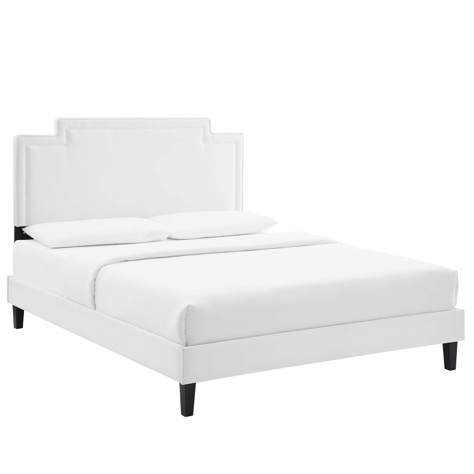 Liva Performance Velvet Twin Bed By Modway - MOD-6801 | Beds - 4