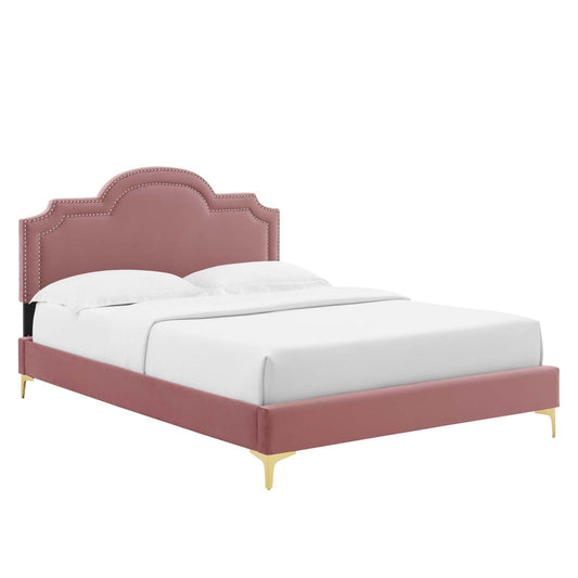 Aviana Performance Velvet Full Bed By Modway - MOD-6804 | Beds - 2