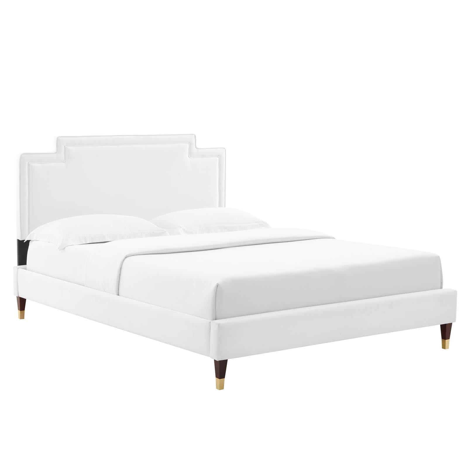 Liva Performance Velvet Full Bed By Modway - MOD-6811 | Beds - 4