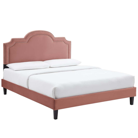 Aviana Performance Velvet Full Bed By Modway - MOD-6814 | Beds - 2
