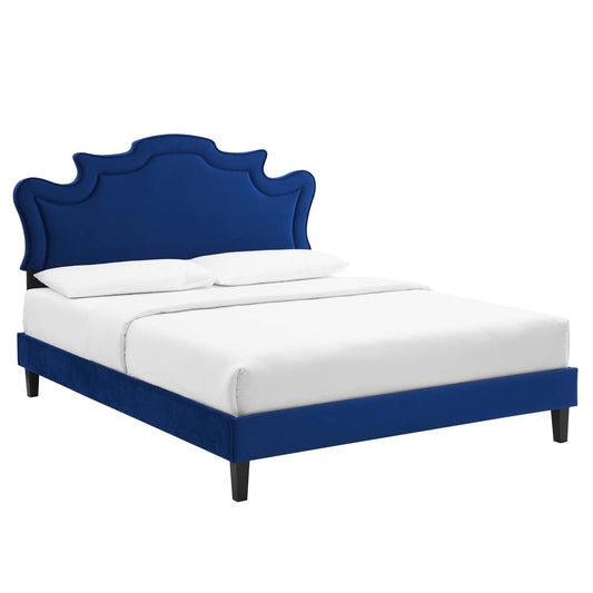 Neena Performance Velvet Full Bed By Modway - MOD-6815 | Beds | Modishstore - 2