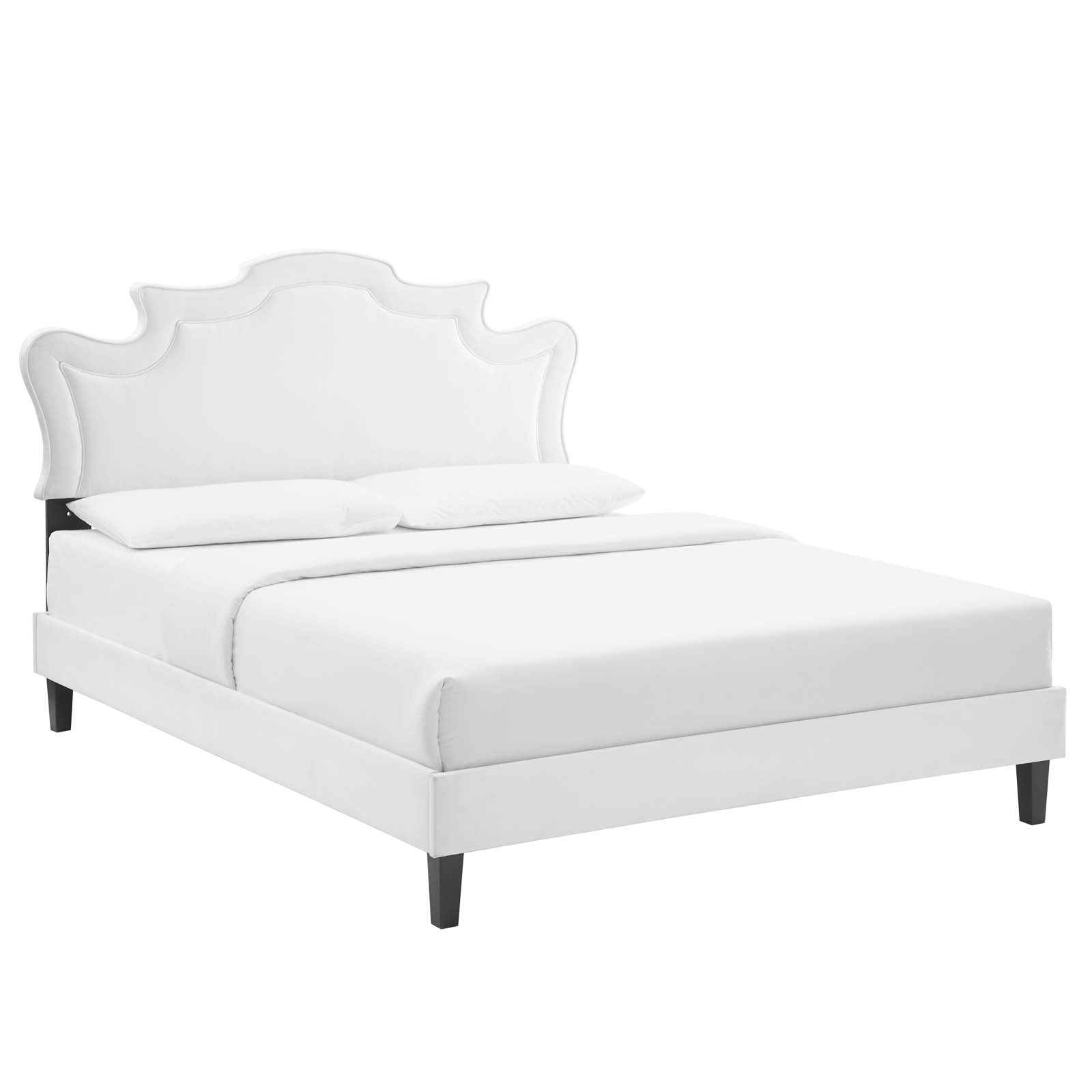 Neena Performance Velvet Full Bed By Modway - MOD-6815 | Beds | Modishstore - 3
