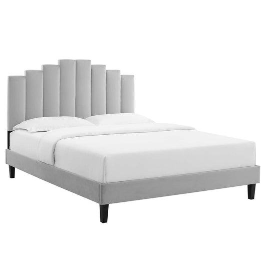 Modway Elise Full Performance Velvet Platform Bed | Beds | 