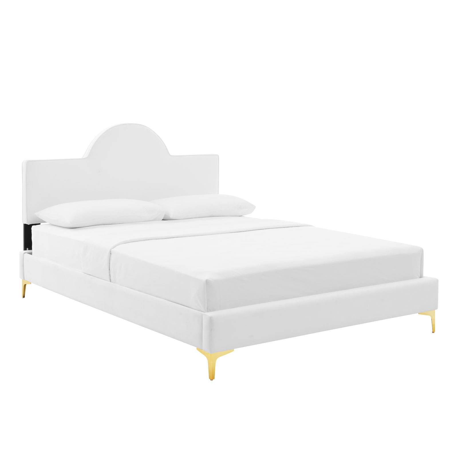 Sunny Performance Velvet Twin Bed By Modway | Beds | Modishstore-8