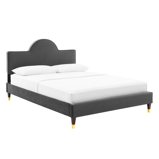 Aurora Performance Velvet Full Bed By Modway | Beds
