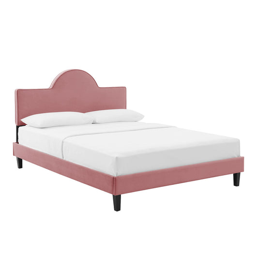 Soleil Performance Velvet Twin Bed By Modway | Beds | Modishstore-2