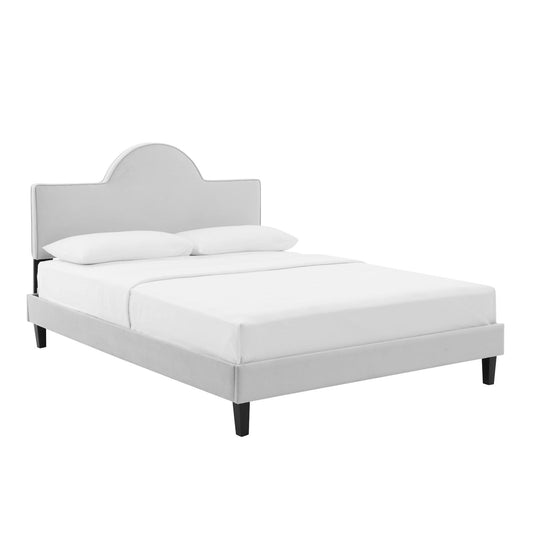 Soleil Performance Velvet Twin Bed By Modway | Beds | Modishstore-3