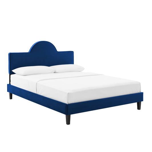Soleil Performance Velvet Twin Bed By Modway | Beds | Modishstore-5