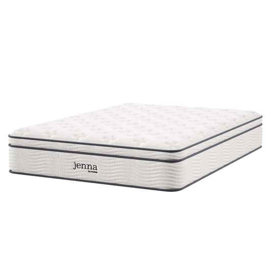 Jenna 12" Innerspring and Foam Full Mattress By Modway - MOD-7088 | Mattresses