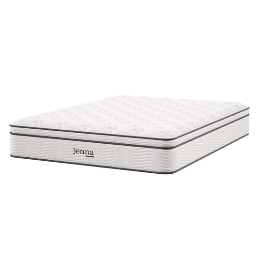 Jenna 12" Innerspring and Foam California King Mattress By Modway - MOD-7091 | Mattresses