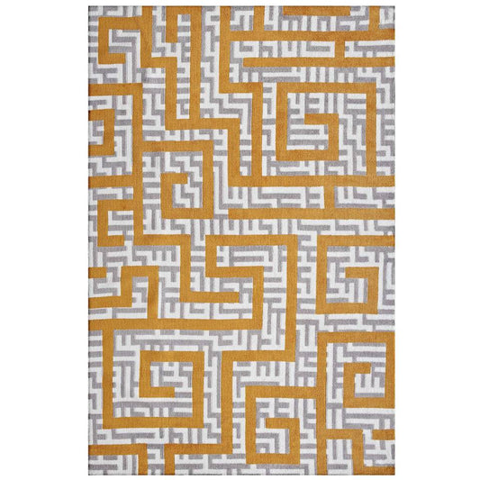 Modway Nahia Geometric Maze 8x10 Area Rug | Rugs | Modishstore-3