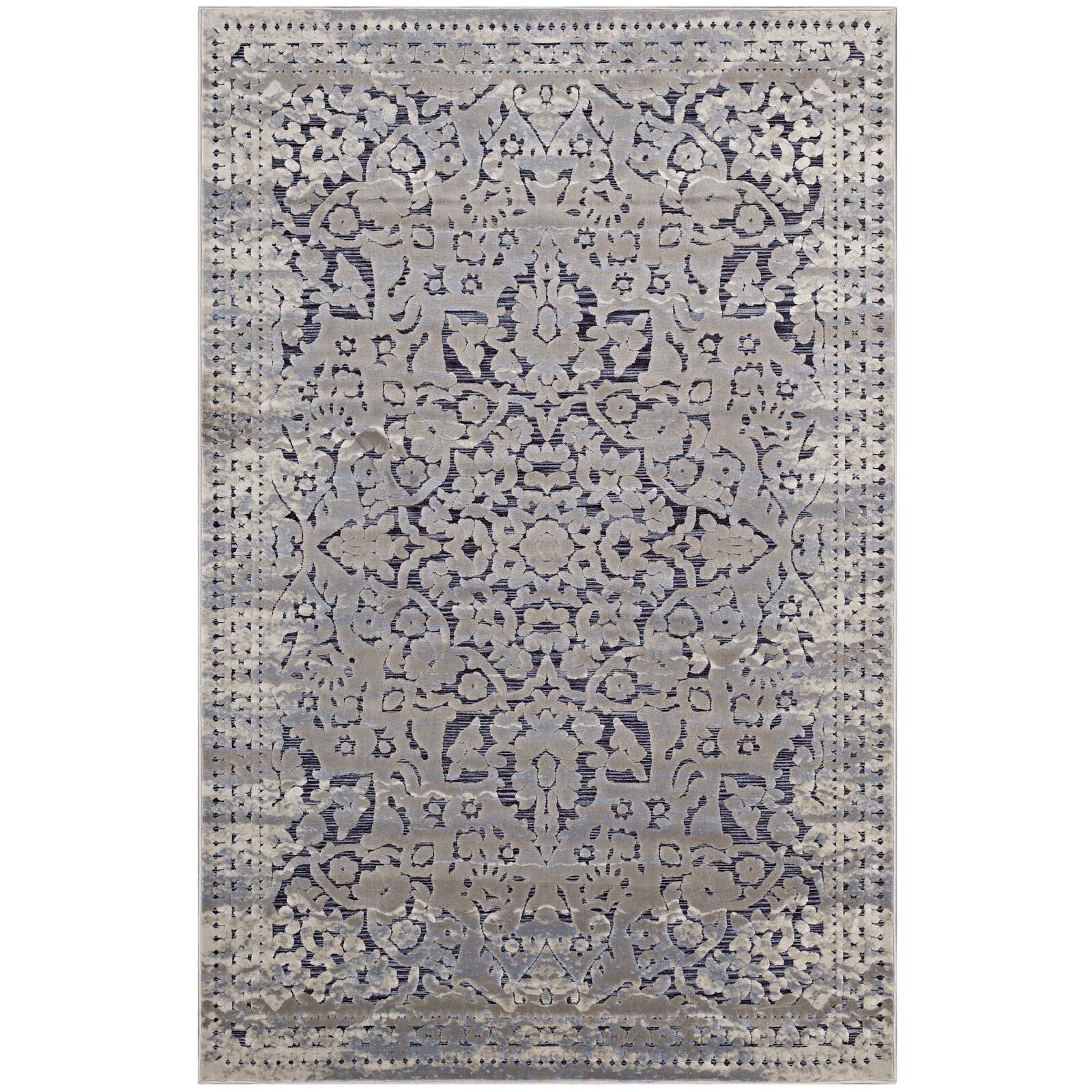 Modway Margarida Distressed Vintage Turkish 5x8 Area Rug | Rugs | Modishstore