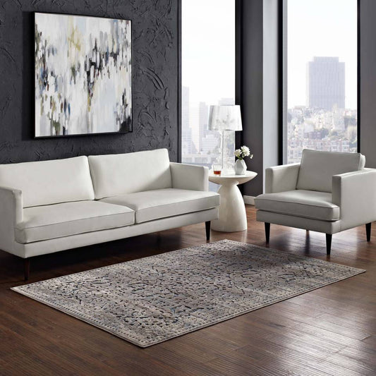 Modway Margarida Distressed Vintage Turkish 8x10 Area Rug | Rugs | Modishstore